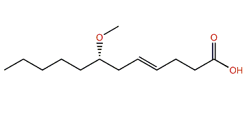 (S,E)-7-Methoxydodec-4-enoic acid